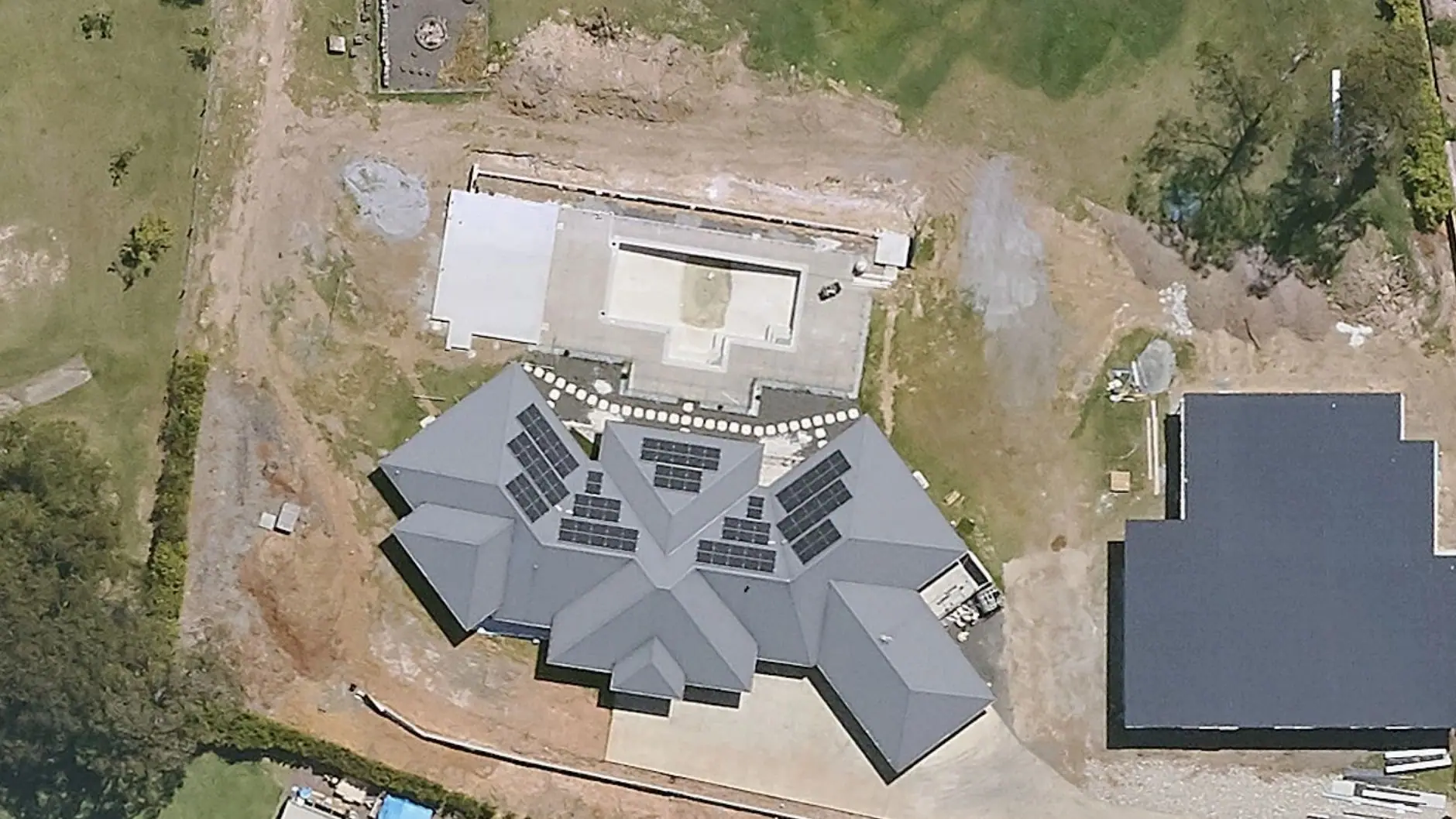 Doonan Acreage before construction