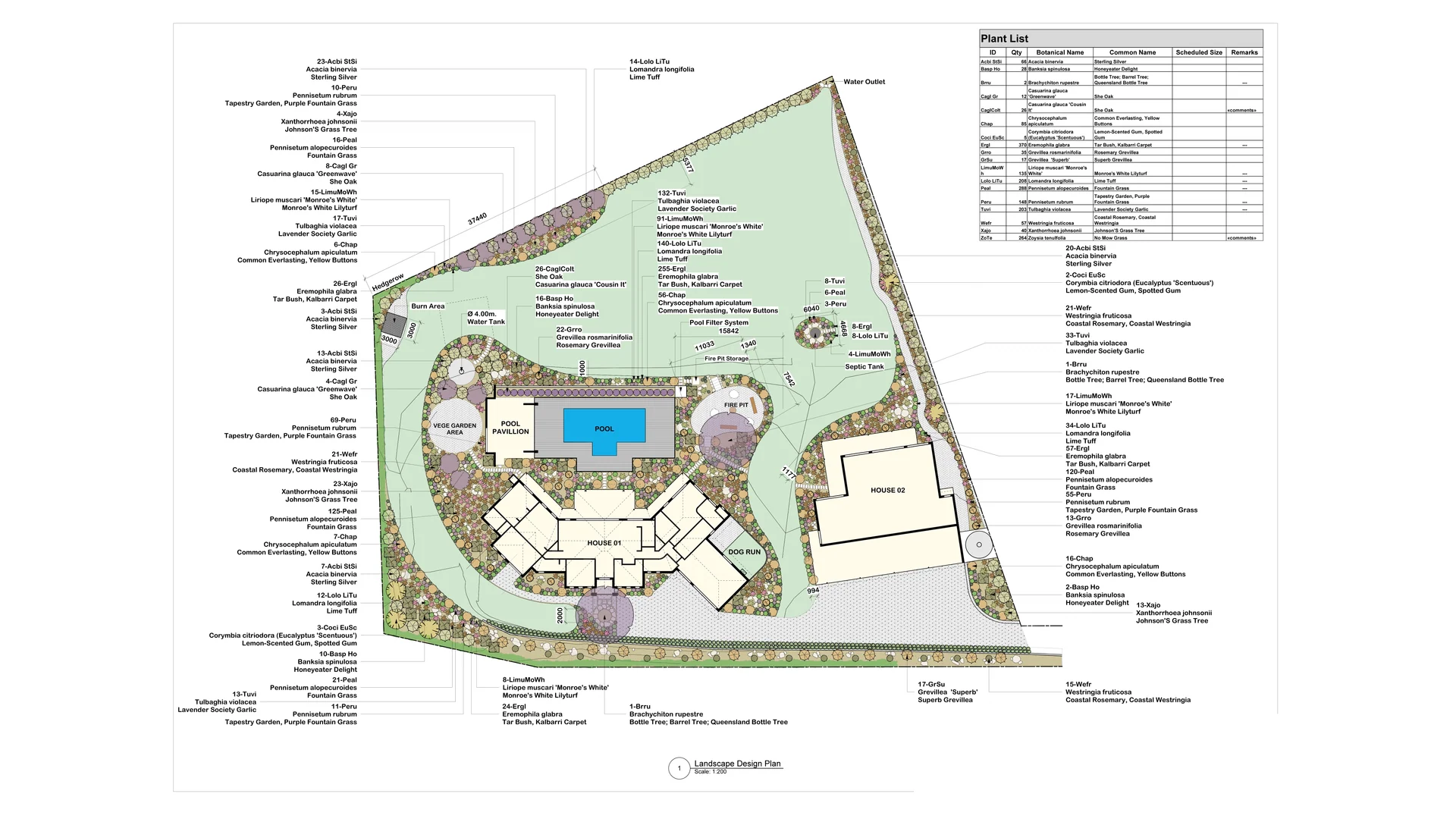 Doonan Acreage design drawing 1